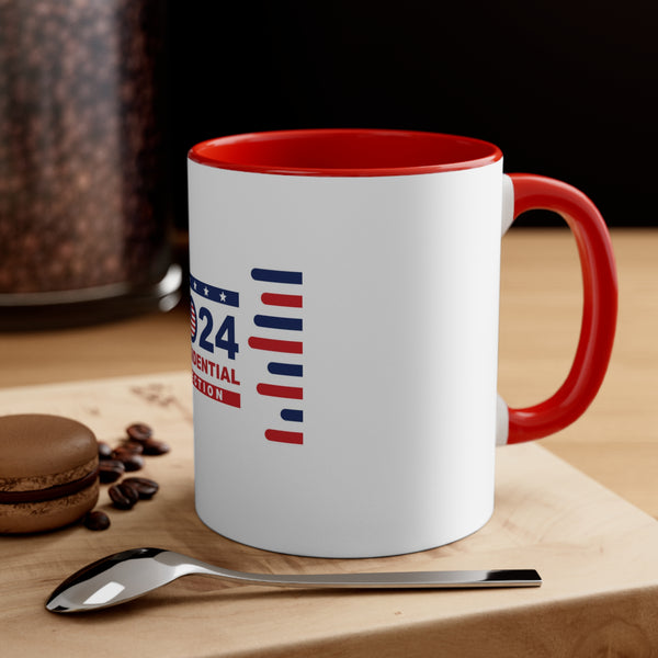 2024 Vote Accent Coffee Mug, 11oz