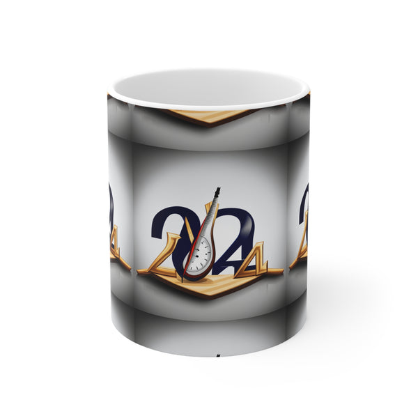 2024 Happy New Year's Ceramic 11 0z Mug